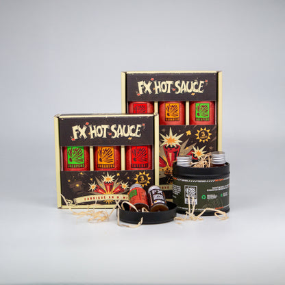 Capsule pimentée explosive