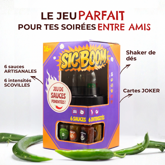 Sic Boom - Le jeu explosif aux 6 sauces (jusqu’à 1 000 000 SHU)