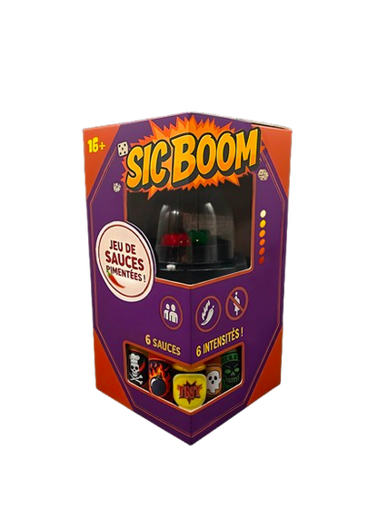 Précommande livraison 15/11 - Sic Boom — Le jeu explosif aux 6 sauces (jusqu’à 1 000 000 SHU)