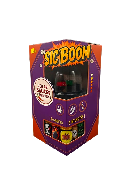 Précommande livraison 15/11 - Sic Boom — Le jeu explosif aux 6 sauces (jusqu’à 1 000 000 SHU)
