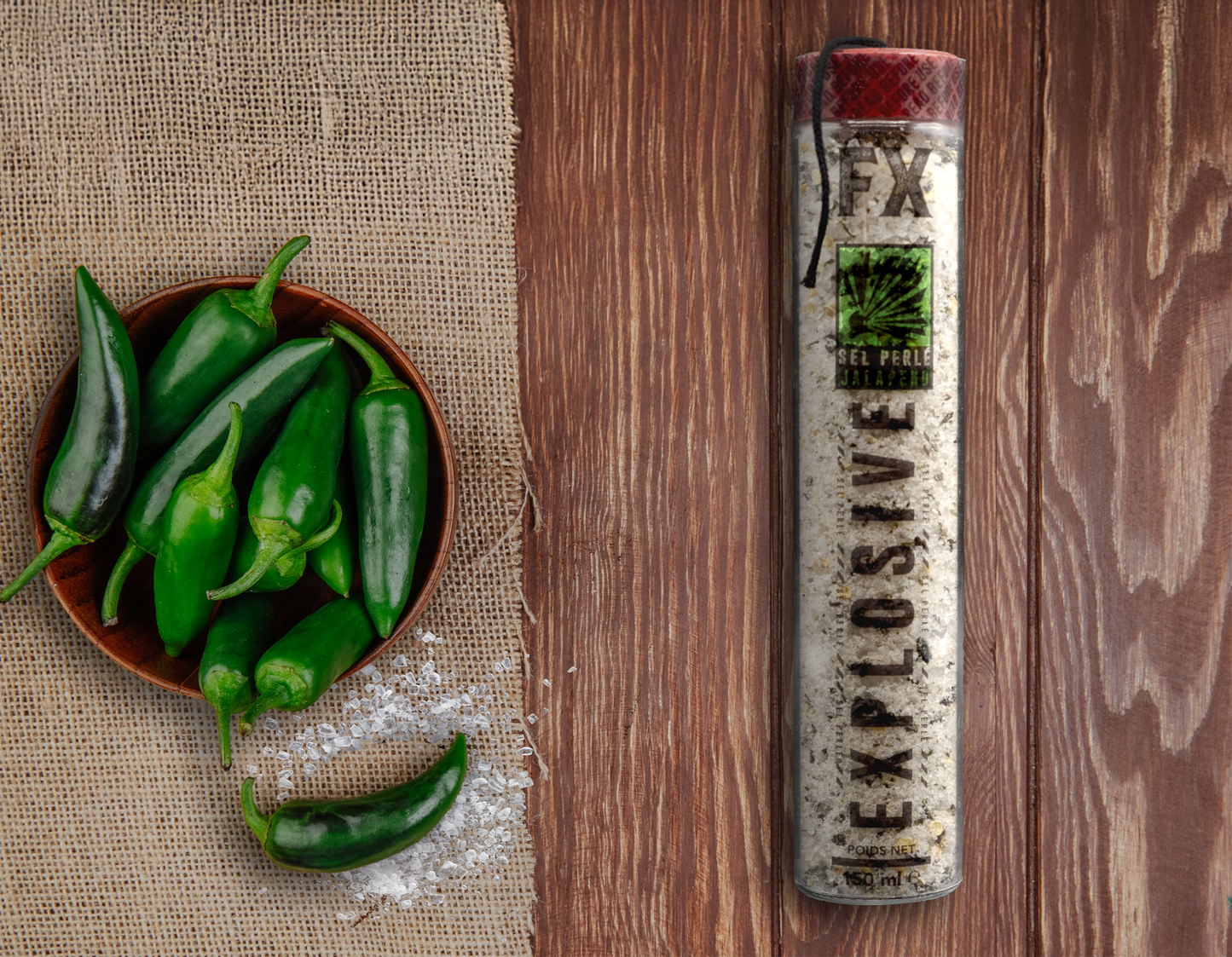 Sel de Namibie au piment Jalapeno